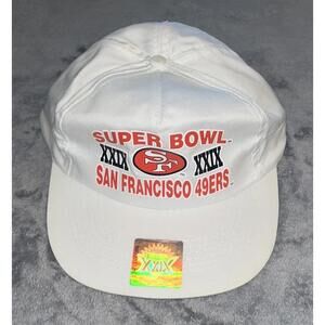 San Francisco 49ers Vintage Logo 7 Super Bowl Champions Snapback Cap Hat